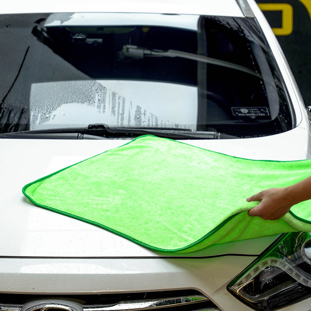 Toalla de Secado Double Sided Twist 570 gsm L Verde 90x70 cm