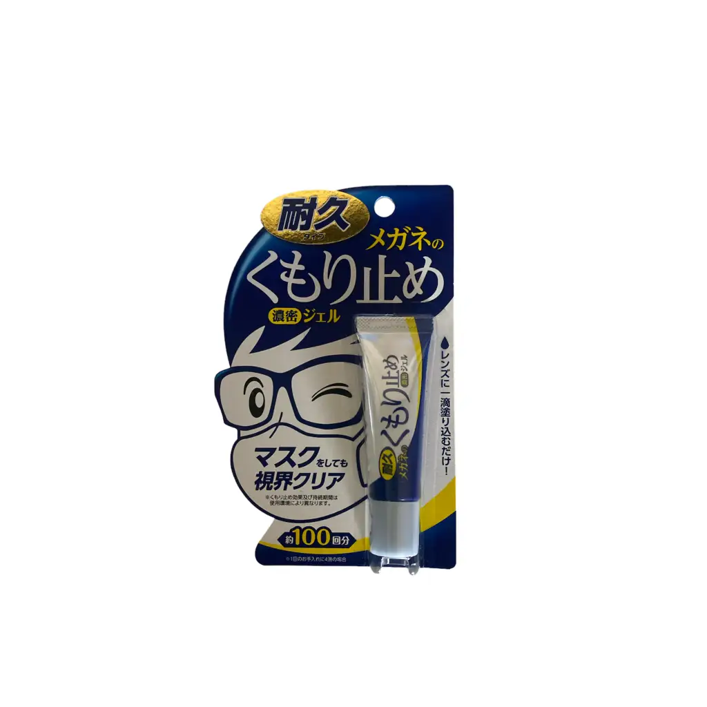 Gel Antiempañante para Lentes Soft99, uso con mascarillas.