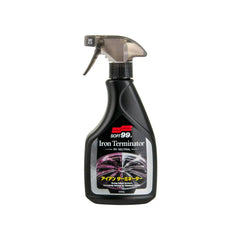 Descontaminador de Llantas Iron Terminator Soft99 de 500ml, removedor de hierro pH neutro.
