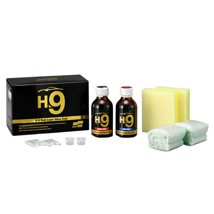 Sellador Ceramico H-9 Dual Layer Glass Coat 100ml