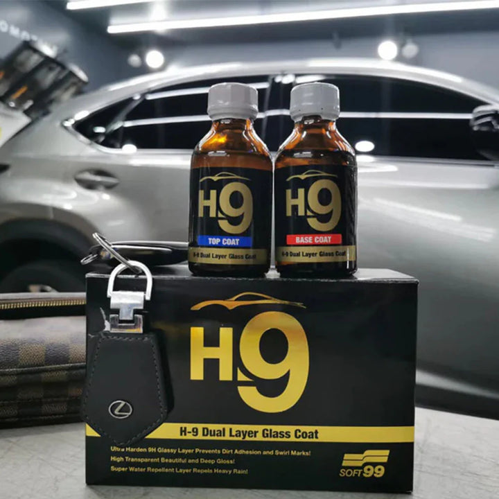 Sellador Ceramico H-9 Dual Layer Glass Coat 100ml