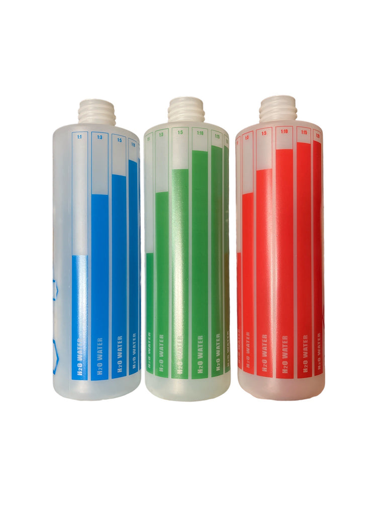 Botella Spray 500ml con medidas de dilución + Gatillo