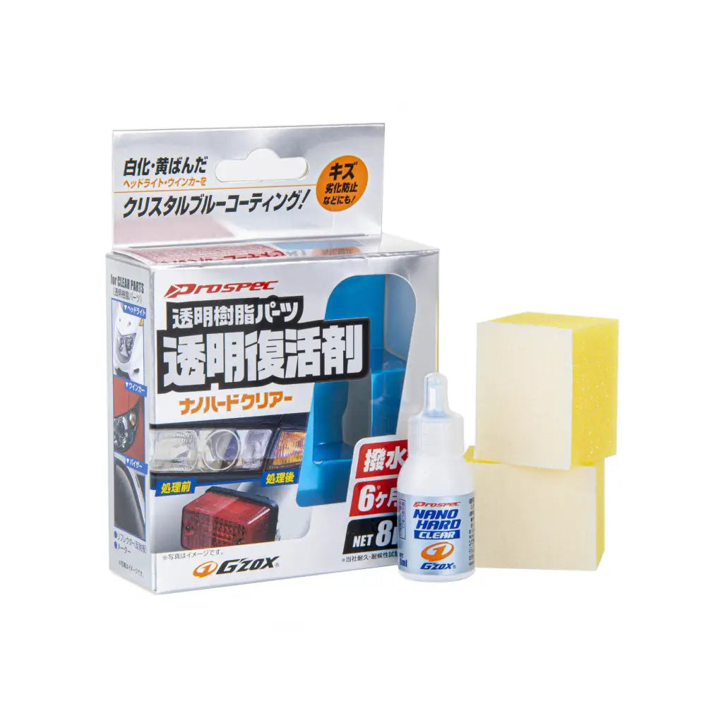 Sellador de Plásticos Transparentes Nano Hard Clear 8ml SOFT99 Chile