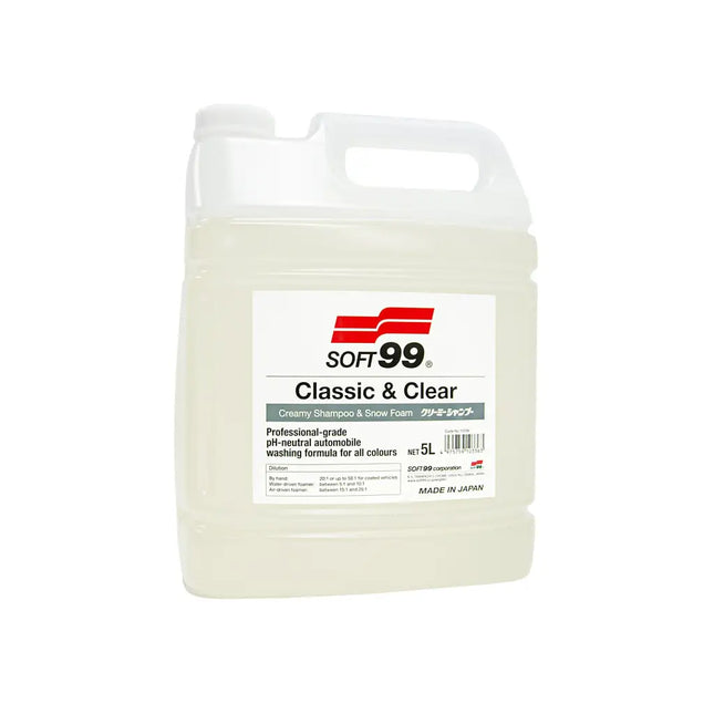 Shampo Cremoso Snowfoam Ph Neutro 5L SOFT99 Chile